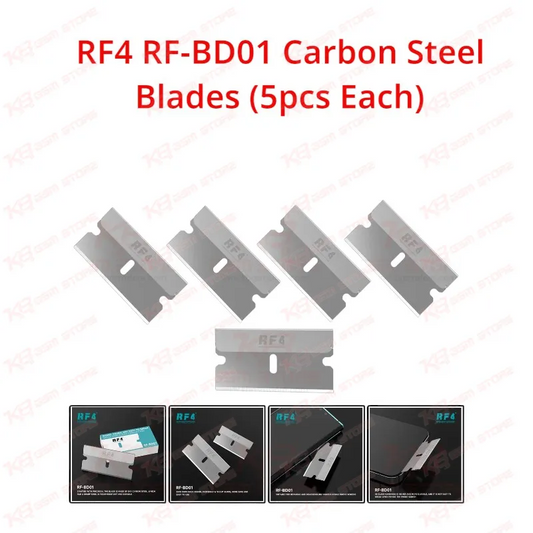 RF4 RF-BD01 Carbon Steel Blades for LCD OCA Glue Removal – 5Pcs