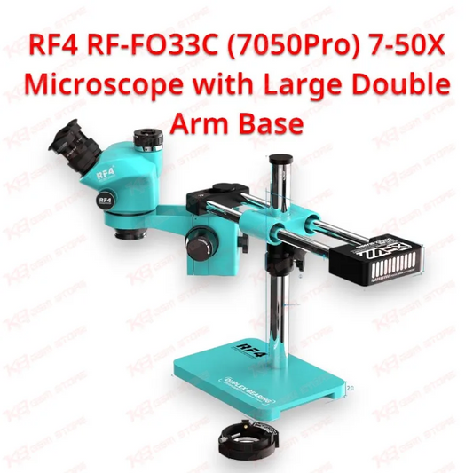 RF4 RF-FO33C (7050Pro) 7-50X Microscope with Large Double Arm Base