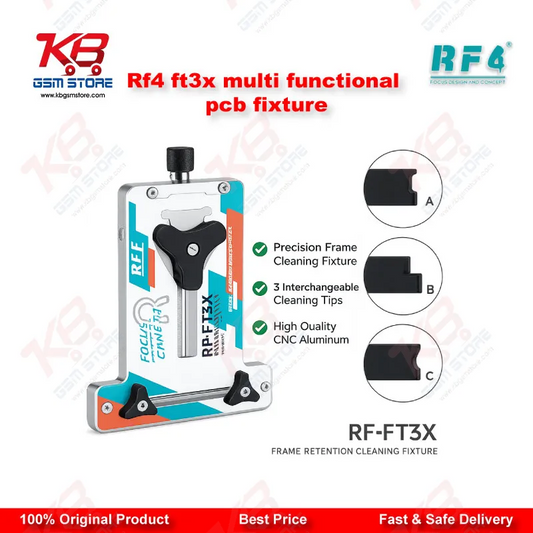 RF4 RF-FT3X Multi-Functional PCB Repair Fixture - Heat Insulated Glass Motherboard Holder