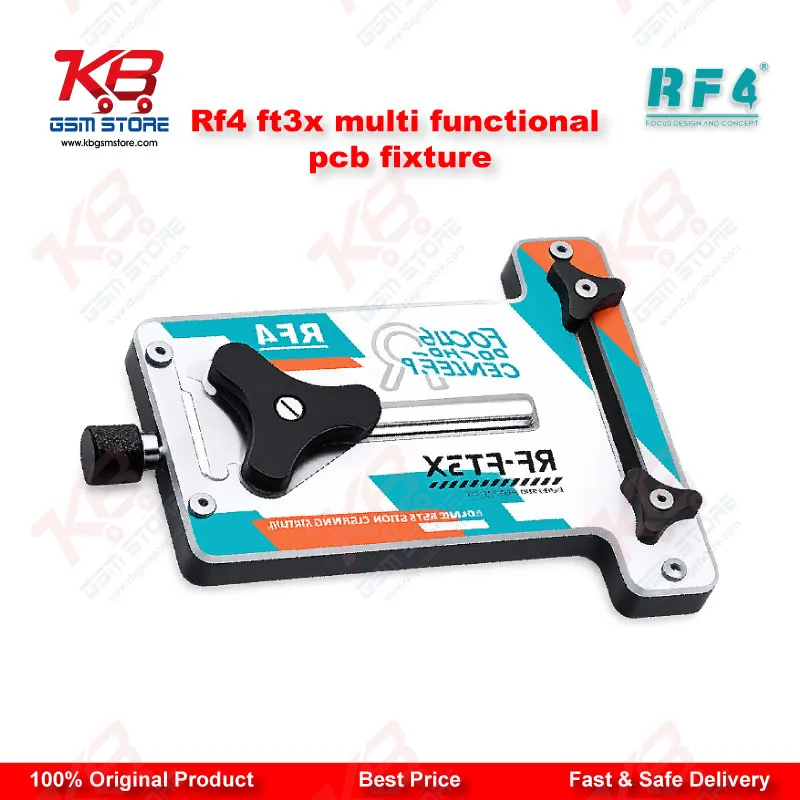 RF4 RF-FT3X Multi-Functional PCB Repair Fixture - Heat Insulated Glass Motherboard Holder