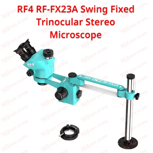 RF4 RF-FX23A Swing Fixed Trinocular Stereo Microscope
