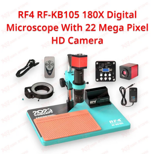RF4 RF-KB105 180X Digital Microscope With 22 Mega Pixel HD Camera