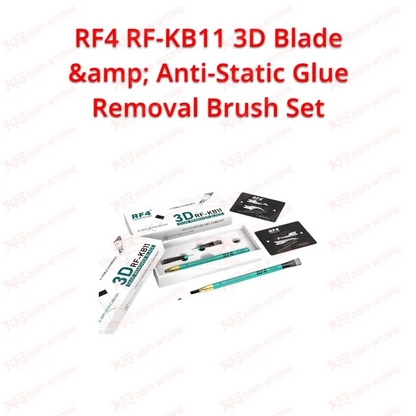RF4 RF-KB11 3D Blade & Anti-Static Glue Removal Brush Set