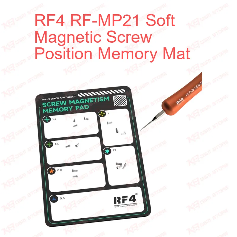 RF4 RF-MP21 Soft Magnetic Screw Position Memory Mat