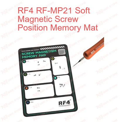 RF4 RF-MP21 Soft Magnetic Screw Position Memory Mat