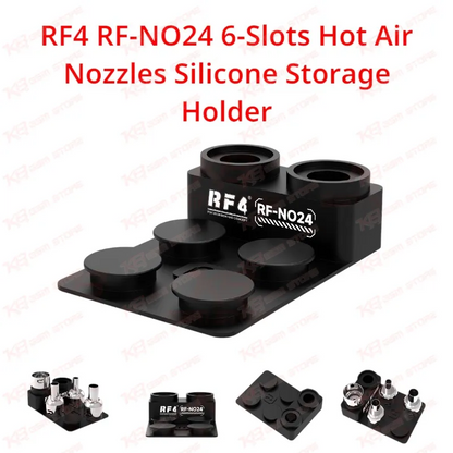 RF4 RF-NO24 6-Slots Hot Air Nozzles Silicone Storage Holder
