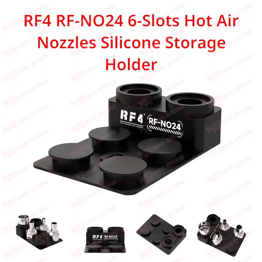 RF4 RF-NO24 6-Slots Hot Air Nozzles Silicone Storage Holder