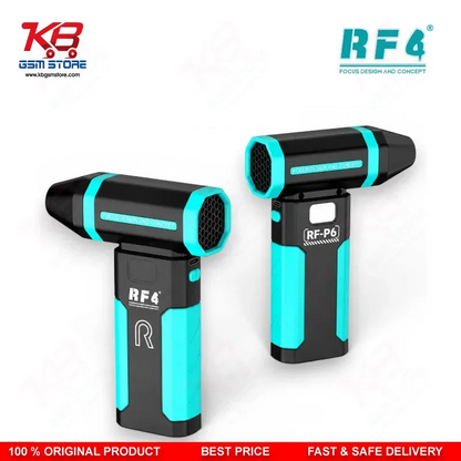 RF4 RF-P6 Portable Mini Cooling Fan 6000mAh Rechargeable Air Blower for Mobile Repair