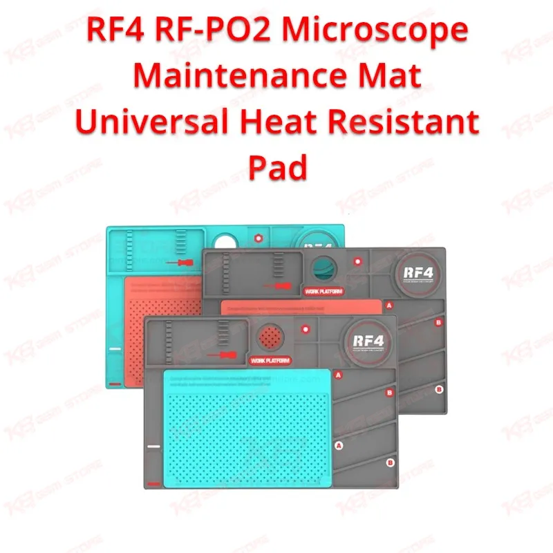 RF4 RF-PO2 Microscope Maintenance Mat Universal Heat Resistant Pad