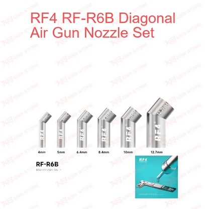 RF4 RF-R6B Diagonal Air Gun Nozzle Set