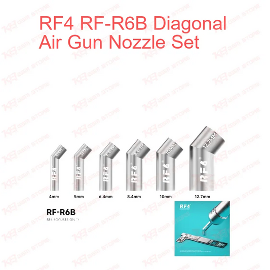 RF4 RF-R6B Diagonal Air Gun Nozzle Set