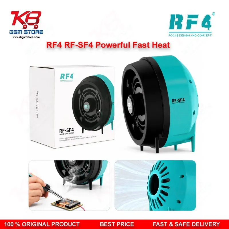 RF4 RF-SF4 Smoke Exhausting Fan for PCB and Mobile Repair