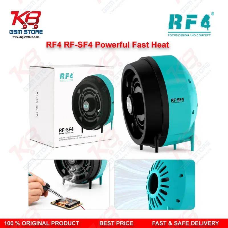 RF4 RF-SF4 Smoke Exhausting Fan for PCB and Mobile Repair