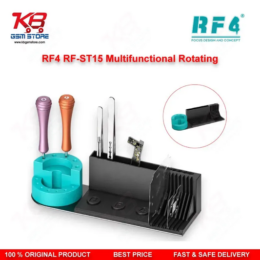 RF4 RF-ST15 360° Rotating Screwdriver & Stencil Storage Rack