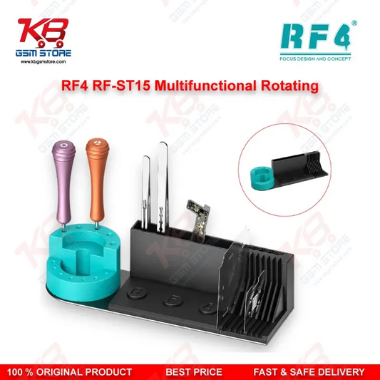 RF4 RF-ST15 360° Rotating Screwdriver & Stencil Storage Rack