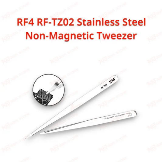 RF4 RF-TZ02 Stainless Steel Non-Magnetic Tweezer