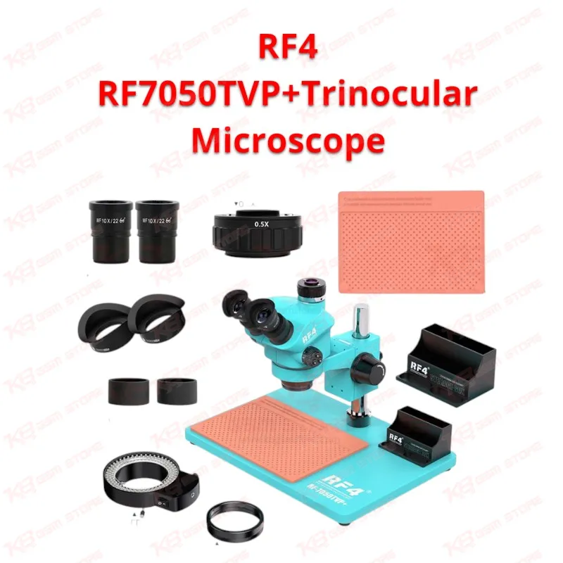 RF4 RF7050TVP+Trinocular Microscope – KB GSM Store