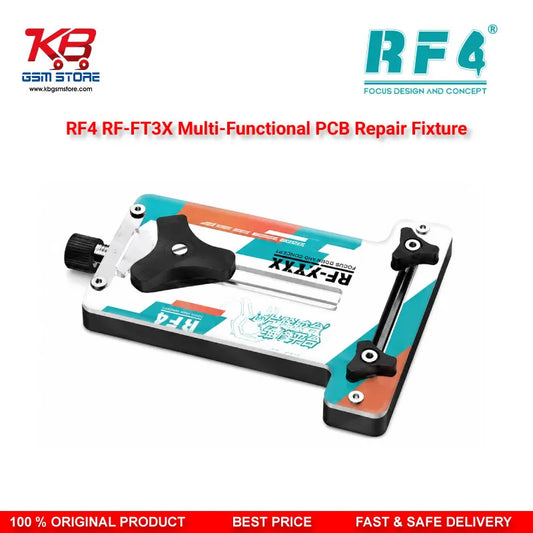RF4 RF-FT3X Multi-Functional PCB Repair Fixture - Heat Insulated Glass Motherboard Holder