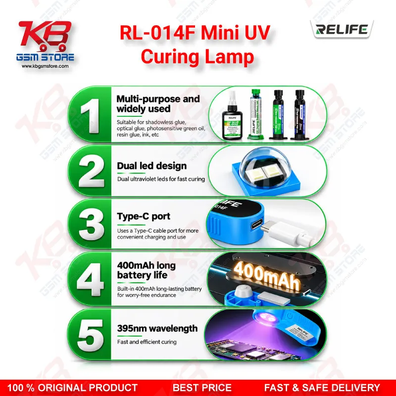 RL-014F Mini UV Curing Lamp Relife Price in Pakistan
