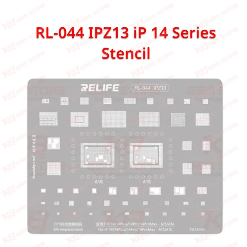 RL-044 IPZ13 iP 14 Series Stencil