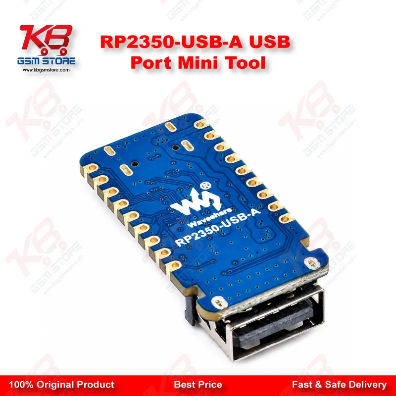 Waveshare RP2350-USB-A Dual-Core RP2350A USB Development Board