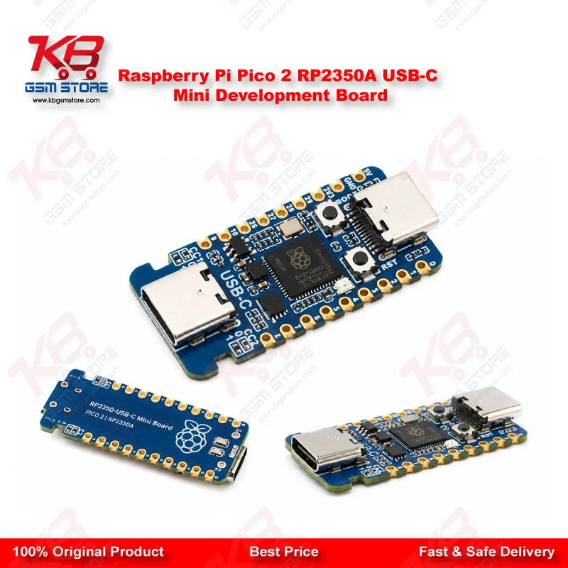 Raspberry Pi Pico 2 RP2350A USB-C Dual-Core Development Board