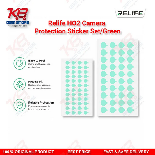 RELIFE HO2 Camera Lens Protection Sticker Set (1000 Pcs) – Green