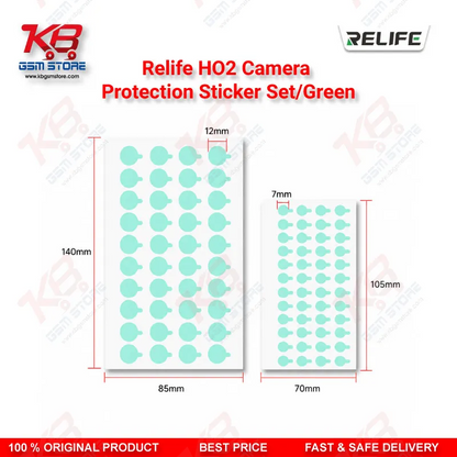 RELIFE HO2 Camera Lens Protection Sticker Set (1000 Pcs) – Green