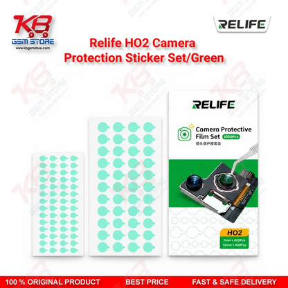 RELIFE HO2 Camera Lens Protection Sticker Set (1000 Pcs) – Green