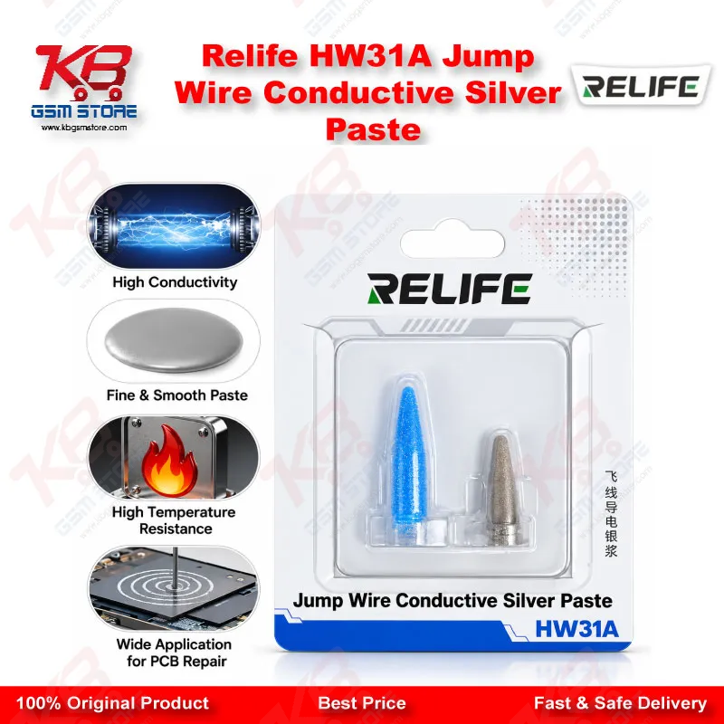 Relife HW31A Jump Wire Conductive Silver Paste