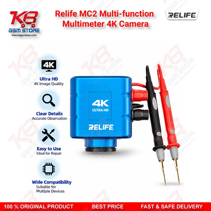 Relife MC2 Multi-function Multimeter 4K Camera