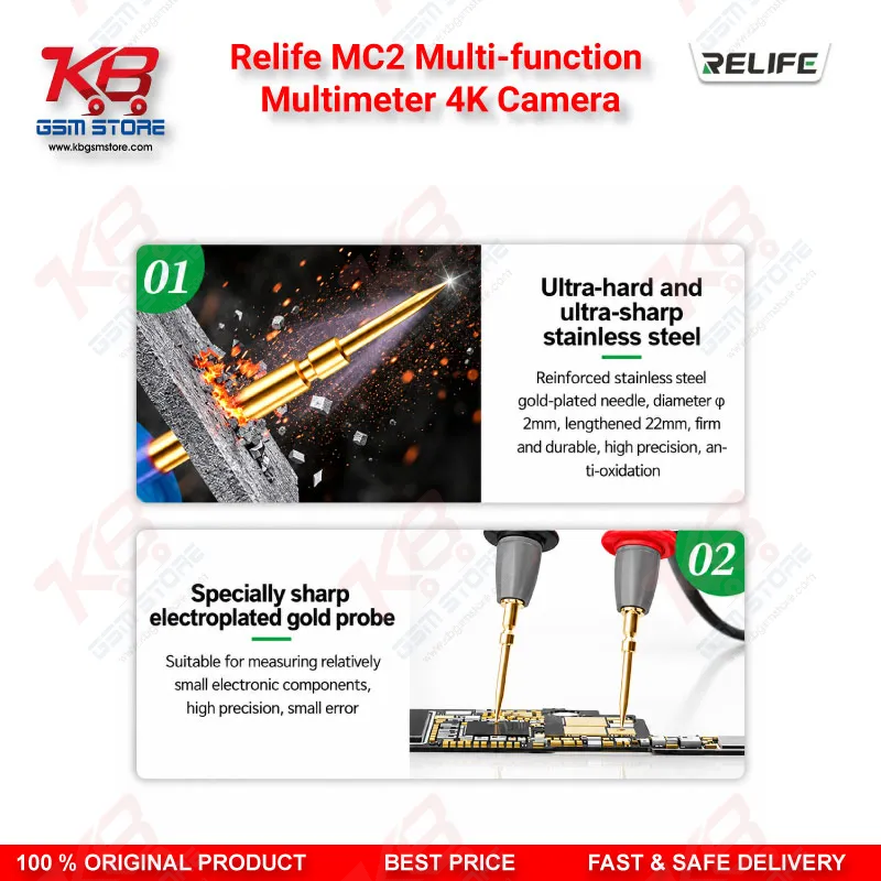 Relife MC2 Multi-function Multimeter 4K Camera