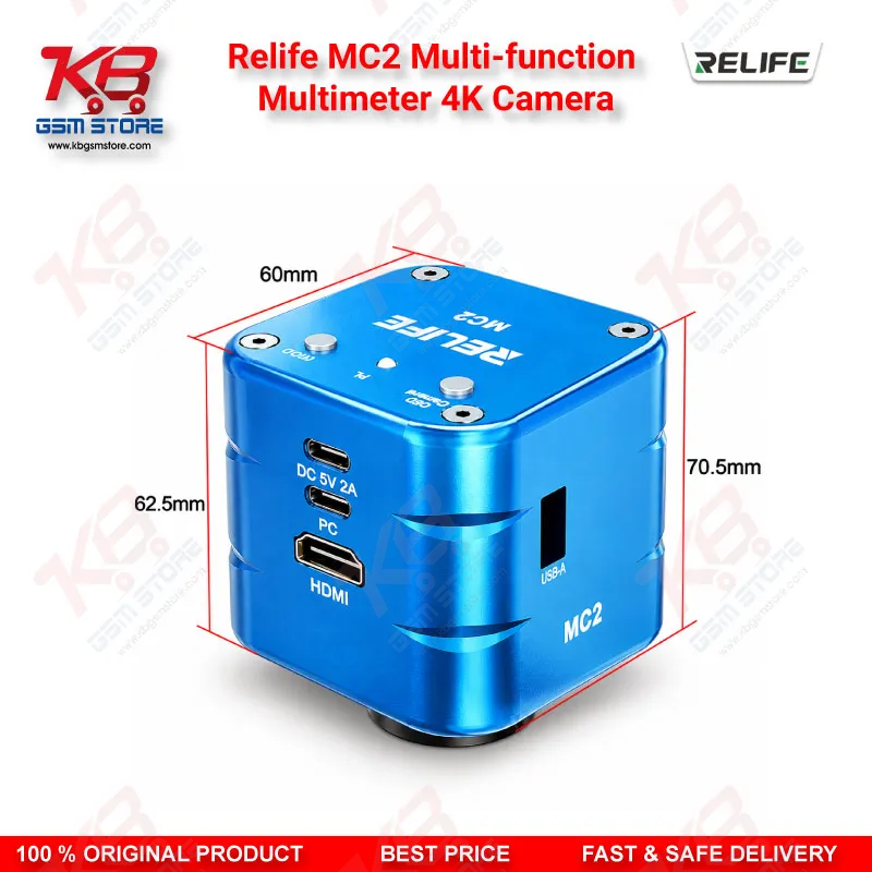 Relife MC2 Multi-function Multimeter 4K Camera