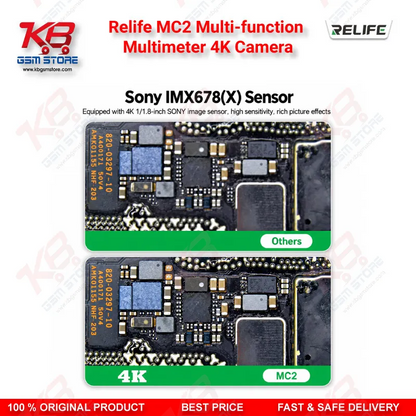 Relife MC2 Multi-function Multimeter 4K Camera