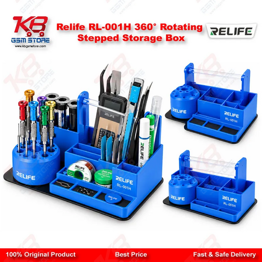 Relife RL-001H 360° Rotating Stepped Storage Box