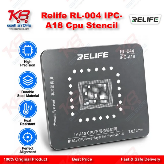 Relife RL-004 IPC-A18 Cpu Stencil