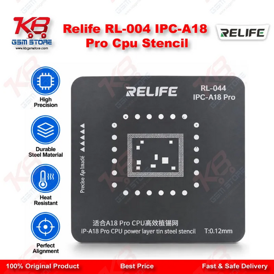 Relife RL-004 IPC-A18 Pro Cpu Stencil