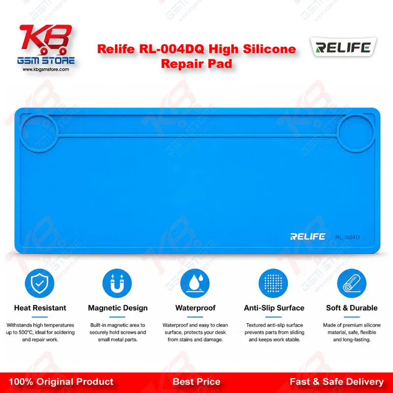 RELIFE RL-004DQ 35-Inch High Temperature Silicone Repair Pad (820×370mm)