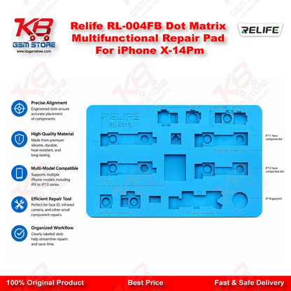 Relife RL-004FB Dot Matrix Multifunctional Repair Pad For iPhone X-14Pm