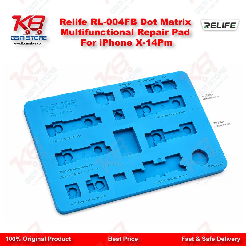 Relife RL-004FB Dot Matrix Multifunctional Repair Pad For iPhone X-14Pm