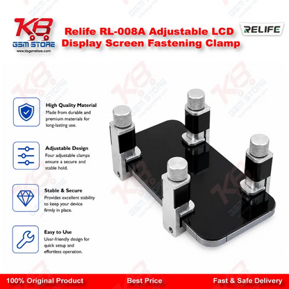 Relife RL-008A Adjustable LCD Display Screen Fastening Clamp
