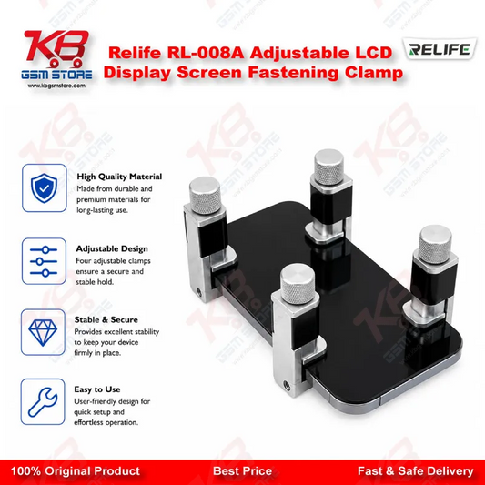 Relife RL-008A Adjustable LCD Display Screen Fastening Clamp