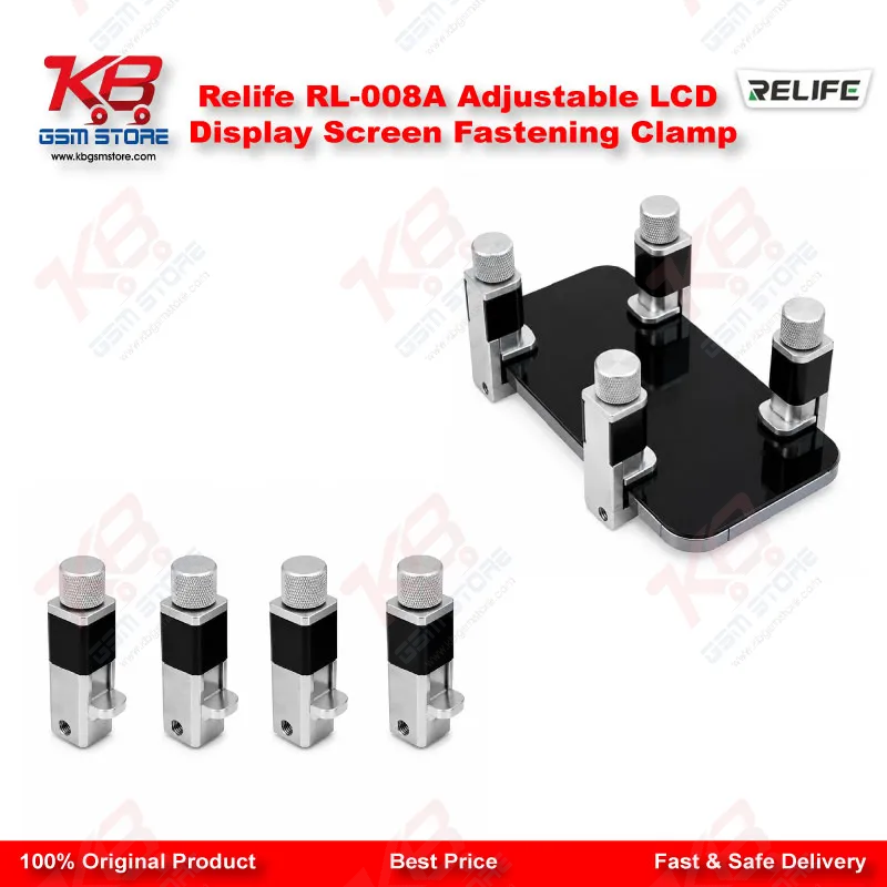 Relife RL-008A Adjustable LCD Display Screen Fastening Clamp