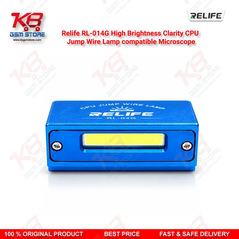 Relife RL-014G High Brightness Clarity CPU Jump Wire Lamp compatible Microscope – LED Fill Light for Mobile PCB CPU Jumper Wire Repair