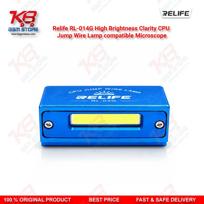 Relife RL-014G High Brightness Clarity CPU Jump Wire Lamp compatible Microscope – LED Fill Light for Mobile PCB CPU Jumper Wire Repair
