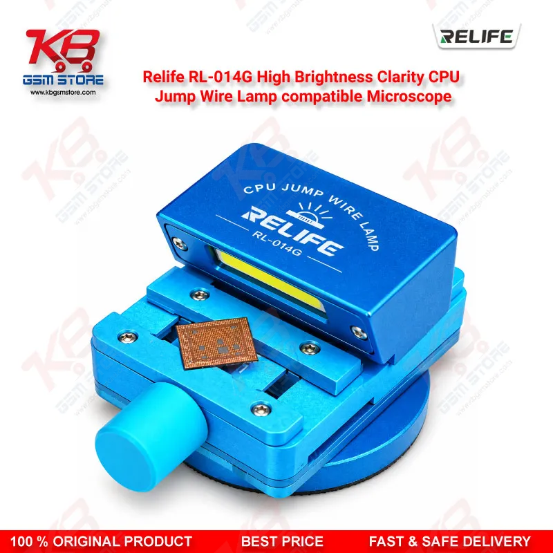 Relife RL-014G High Brightness Clarity CPU Jump Wire Lamp compatible Microscope – LED Fill Light for Mobile PCB CPU Jumper Wire Repair