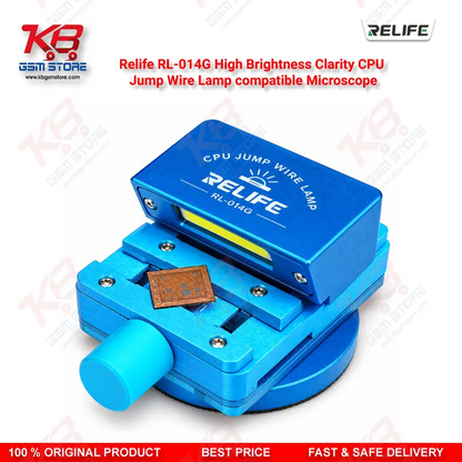 Relife RL-014G High Brightness Clarity CPU Jump Wire Lamp compatible Microscope – LED Fill Light for Mobile PCB CPU Jumper Wire Repair