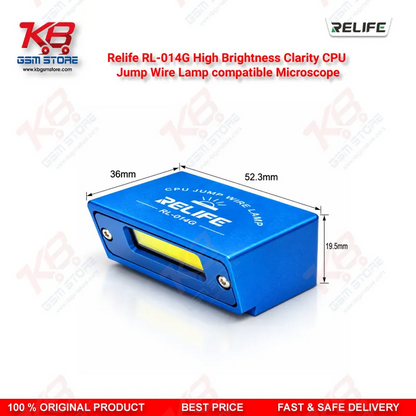 Relife RL-014G High Brightness Clarity CPU Jump Wire Lamp compatible Microscope – LED Fill Light for Mobile PCB CPU Jumper Wire Repair