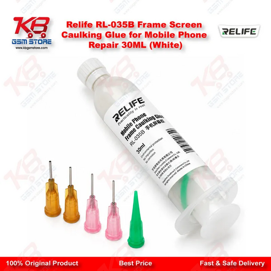 Relife RL-035B Frame Screen Caulking Glue for Mobile Phone Repair 30ML (White)