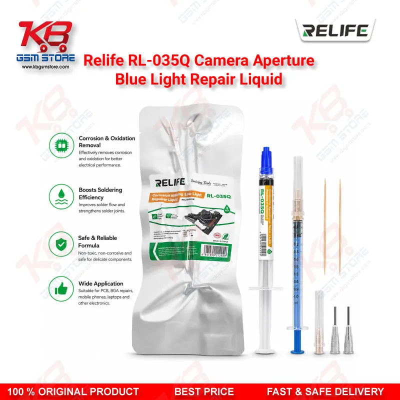 RELIFE RL-035Q Camera Aperture Blue Light Repair Liquid 30ml